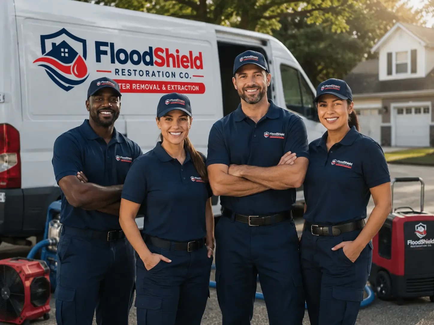 Flood Damage Restoration company in Washington Navy Yard, DC