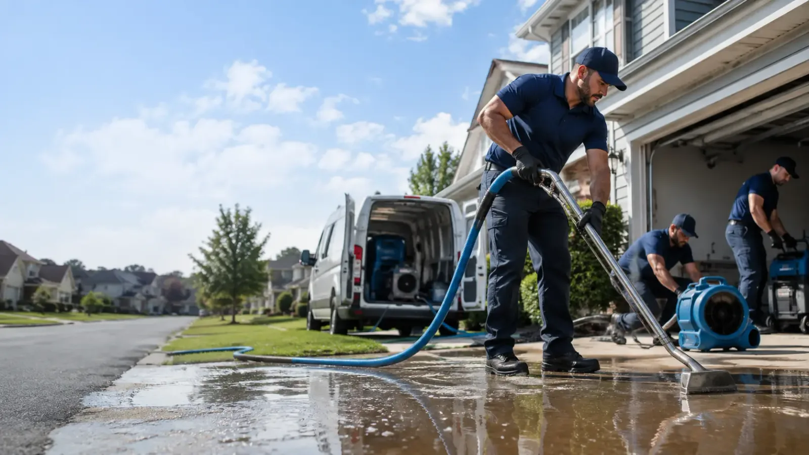 Flood Damage Restoration in Washington Navy Yard, DC
